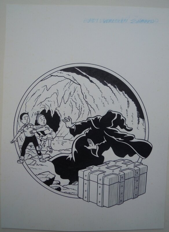 Paul Geerts, Suske en Wiske - het verloren zwaard - Couverture originale