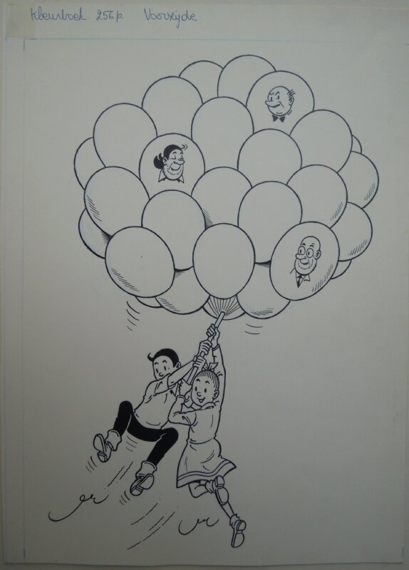 Paul Geerts, Suske en Wiske Kleurboek - Original Cover