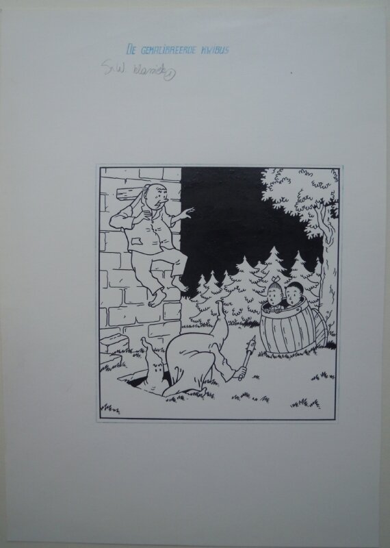 Paul Geerts, Suske en Wiske - strip klassiek 1 - De gekalibreerde kwibus - Couverture originale