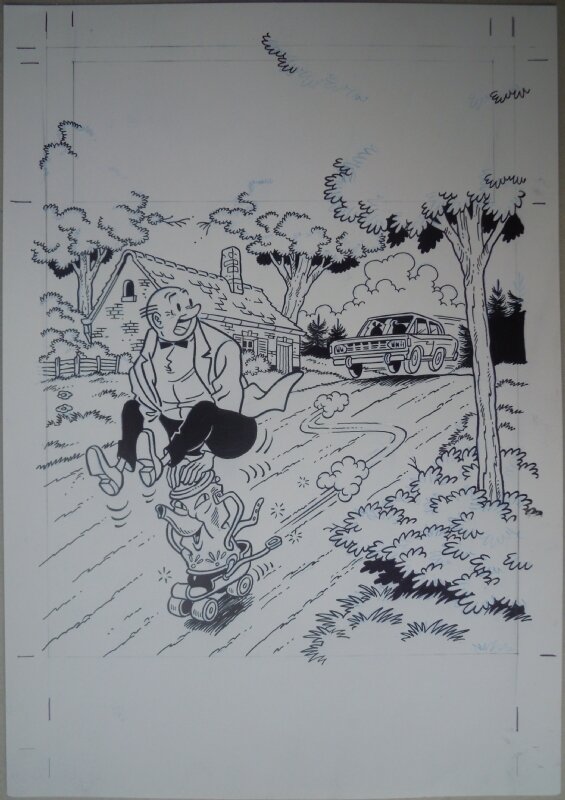 Luc Morjaeu, Suske en Wiske 106 De charmante koffiepot - Couverture originale
