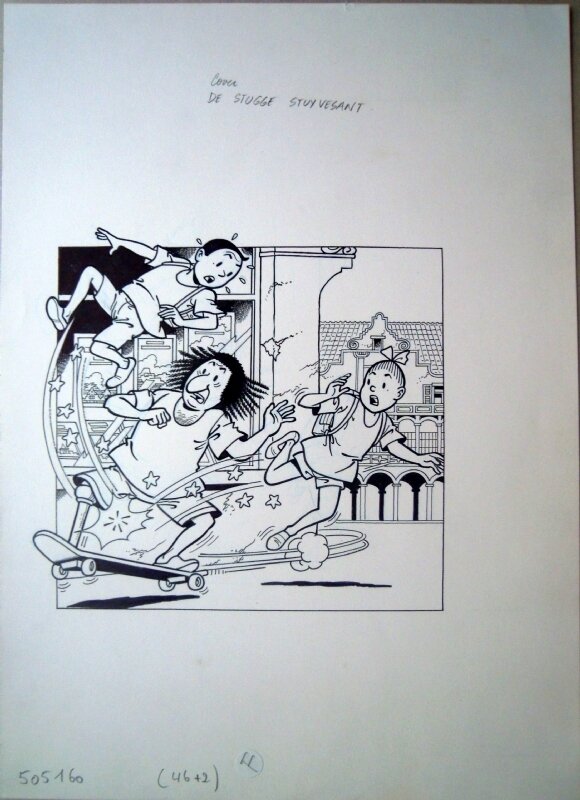 Marc Verhaegen, Suske en Wiske 269 De stugge stuyvesant - Original Cover