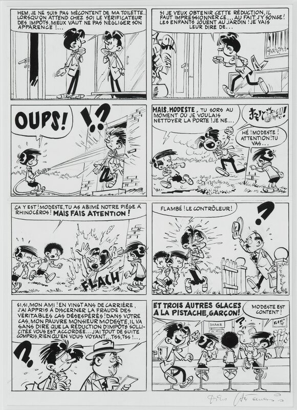 Dino Attanasio, Modeste et Pompon - R.5 - page 26 - Comic Strip