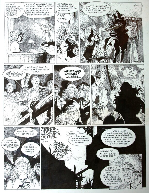 Hermann, Les Tours de Bois-Maury – Tome# 5 - Alda - Comic Strip