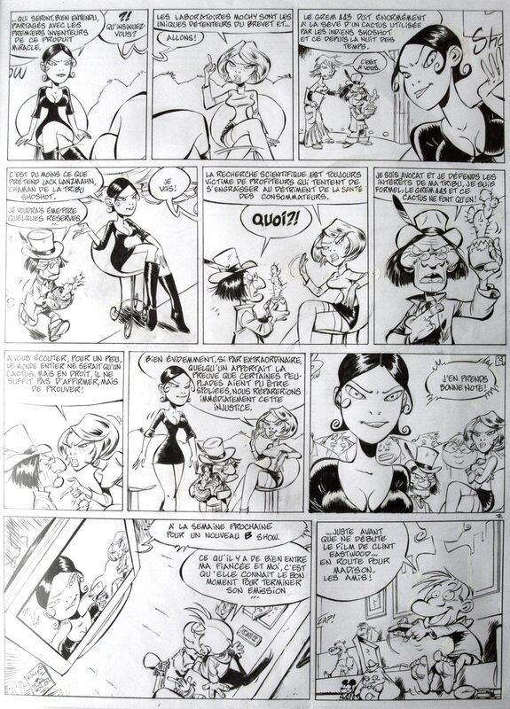 Simon Léturgie, Jean Léturgie, Yann, Spoon & White - Tome #6 - XXL - Comic Strip