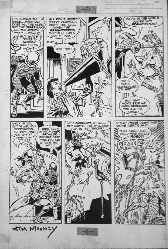 Jim Mooney, Spidey Super Stories - Planche originale