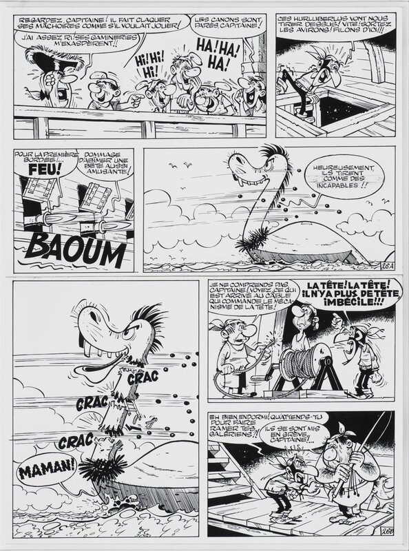 Marcel Remacle, Vieux Nick - Dans la gueule du dragon - planche 26 - Planche originale