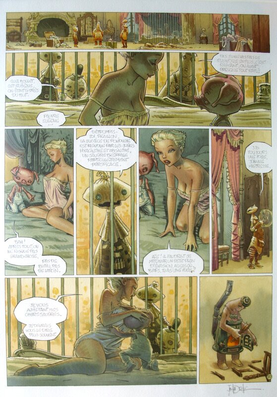 Jean-Baptiste Andréae, Wilfrid Lupano, Azimut – Tome #1 – Les Aventuriers du temps perdu - Planche originale