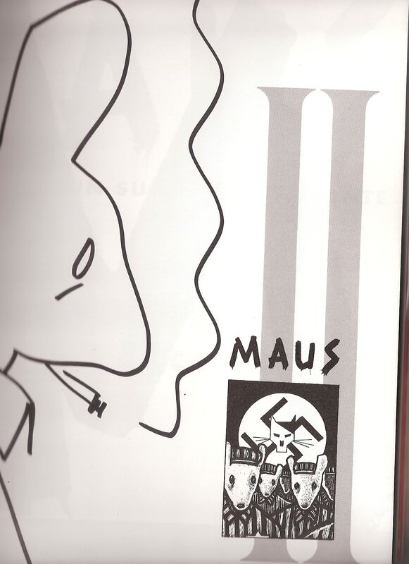 Dédicace pour Maus. by Art Spiegelman - Sketch