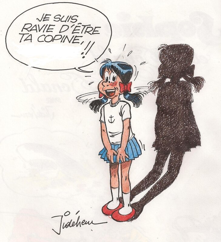 Jidéhem, Dédicace pour Sophie. - Dédicace