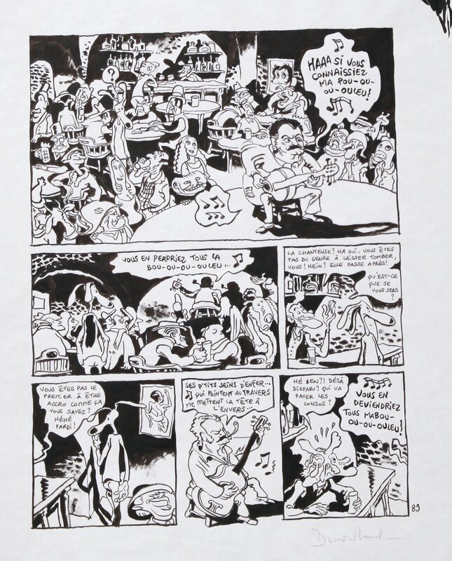 Nicolas Dumontheuil, Poupoule et  les amis de georges - Comic Strip