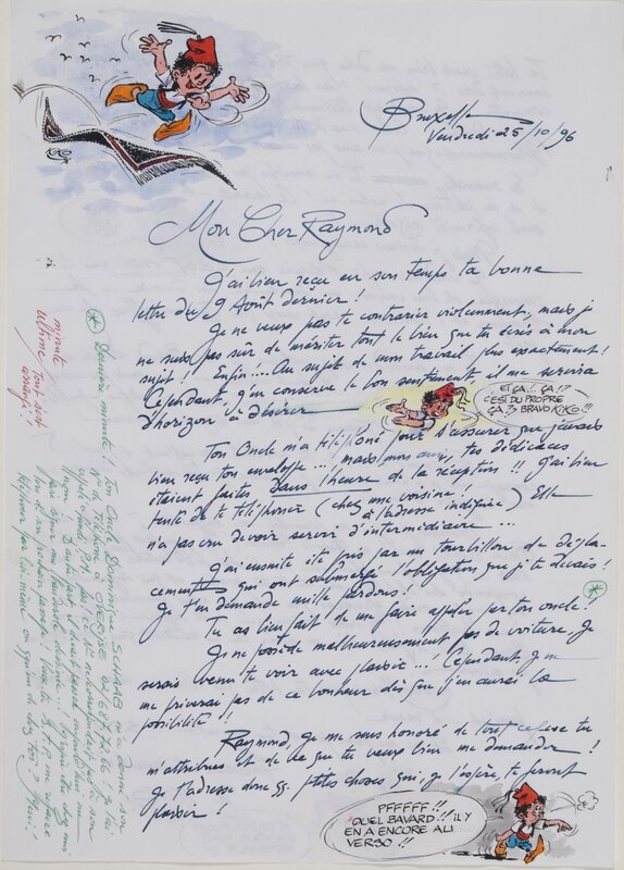 Kiko - lettre avec Foufi - Comic Strip