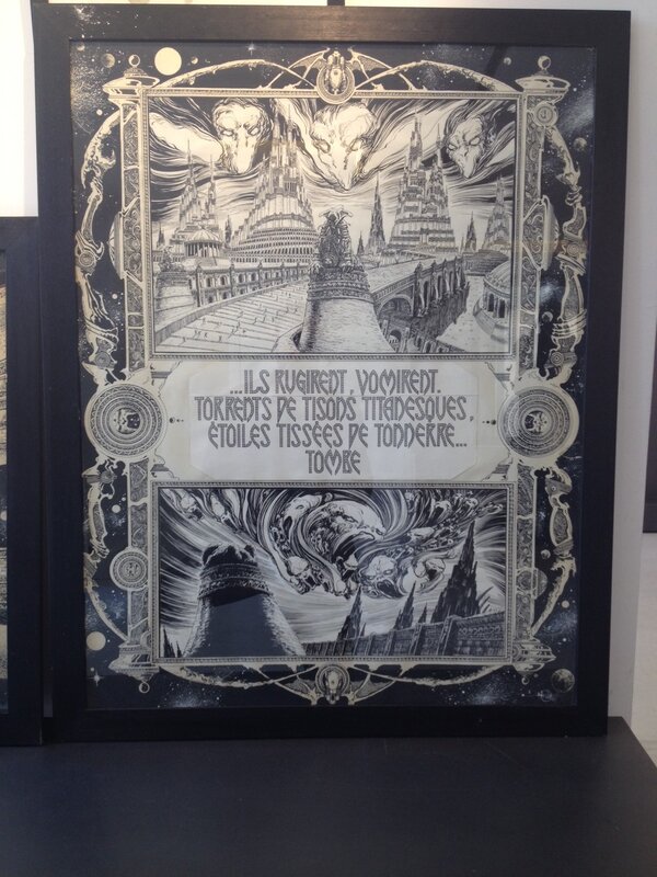Yragael par Philippe Druillet - Planche originale