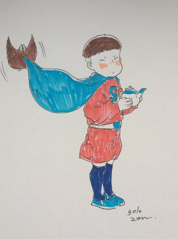 Super Tea-Boy by Golo - Sketch