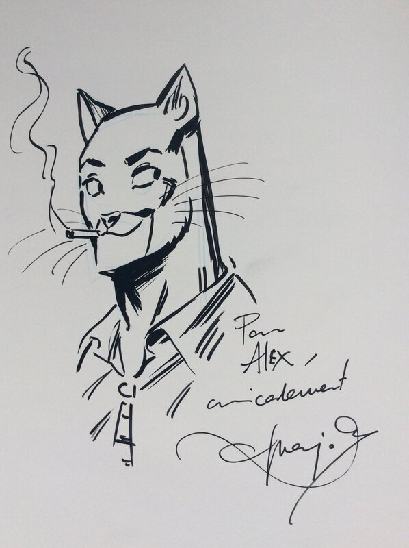 Blacksad by Juanjo Guarnido, Juan Diaz Canales - Sketch