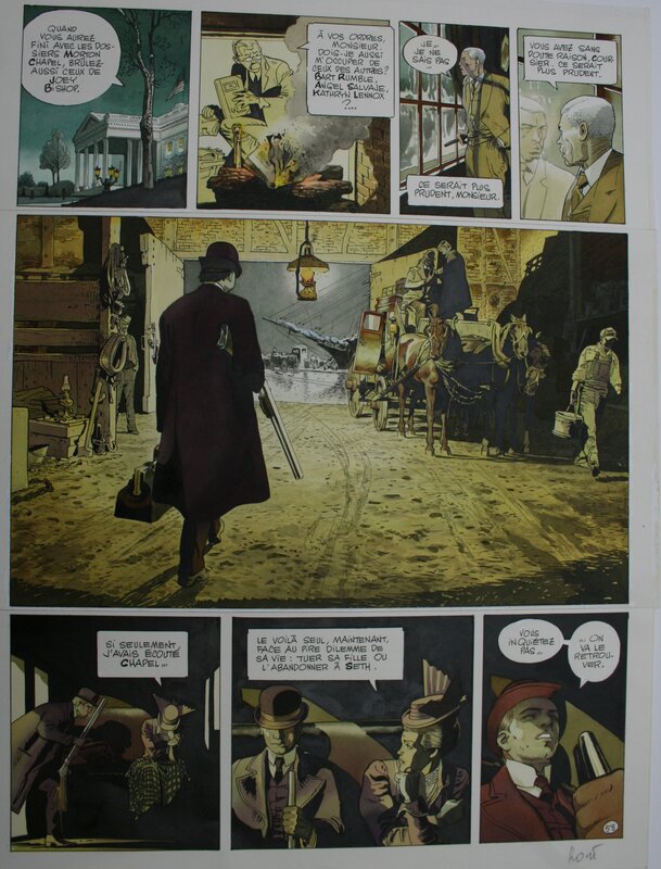 Christian Rossi, West tome 5 planche 53 - Comic Strip
