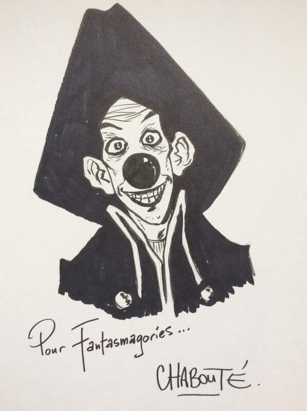 Clown by Christophe Chabouté - Sketch