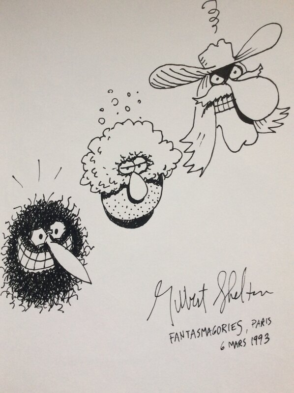 Gilbert Shelton, Les fabuleux Freak Brothers - Sketch