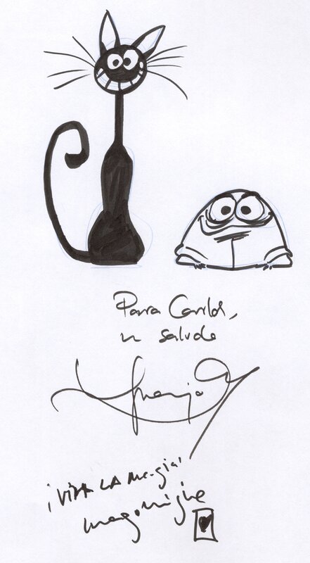 Un autre chat. by Juanjo Guarnido - Sketch