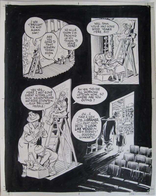 Will Eisner, Heart of the storm - page 112 - Planche originale