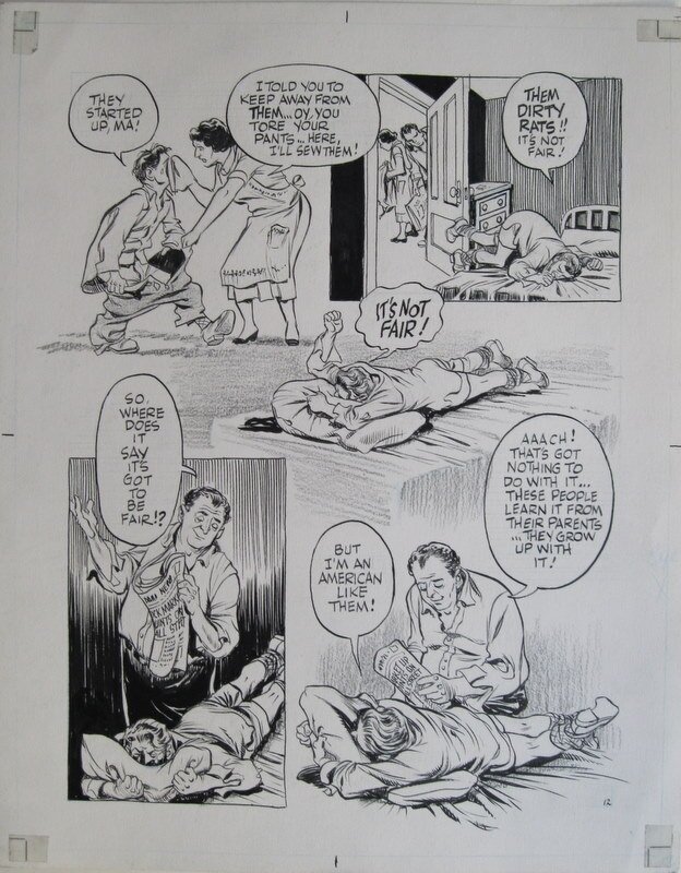 Will Eisner, Heart of the storm - page 12 - Planche originale