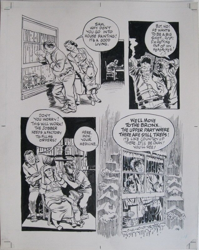 Will Eisner, Heart of the storm - page 134 - Planche originale