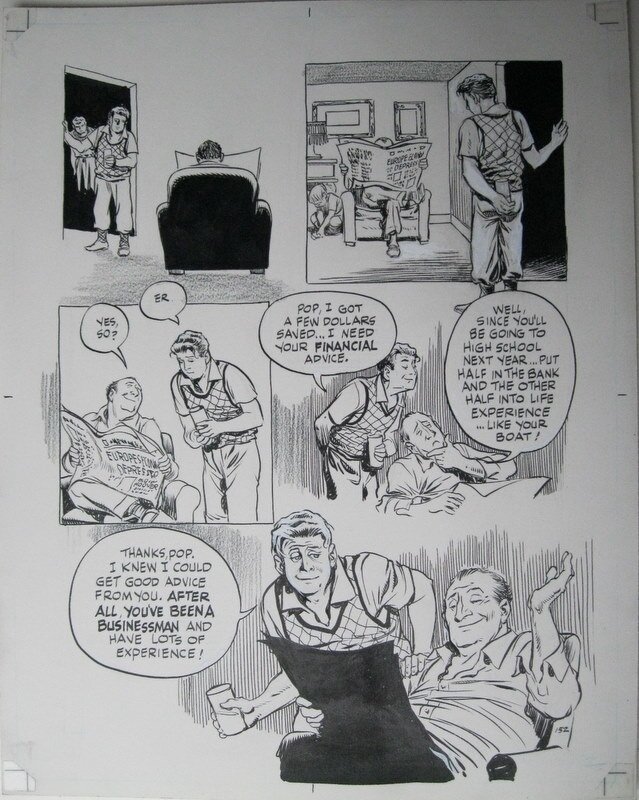 Will Eisner, Heart of the storm - page 152 - Planche originale