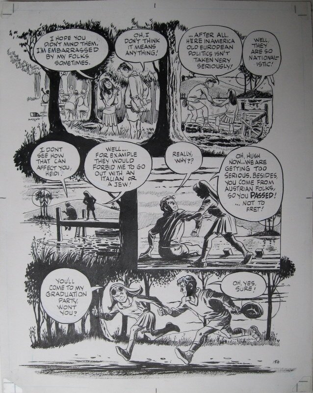 Will Eisner, Heart of the storm - page 156 - Planche originale