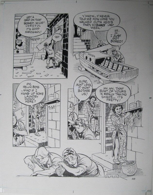 Will Eisner, Heart of the storm - page 163 - Planche originale