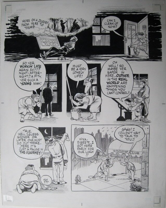 Will Eisner, Heart of the storm - page 200 - Comic Strip