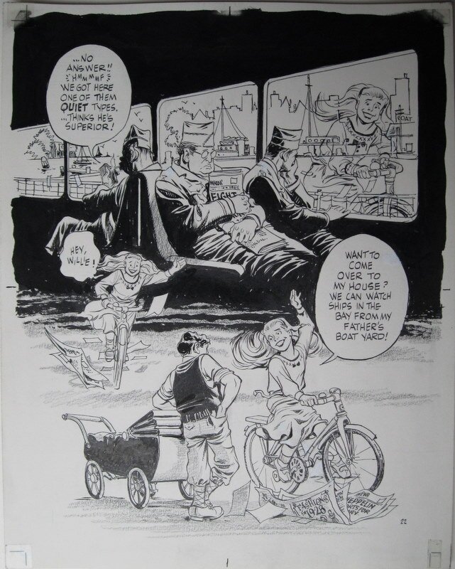 Will Eisner, Heart of the storm - page 22 - Planche originale