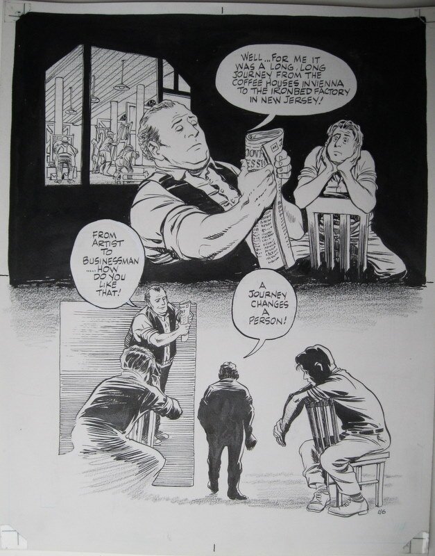 Will Eisner, Heart of the storm - page 46 - Planche originale