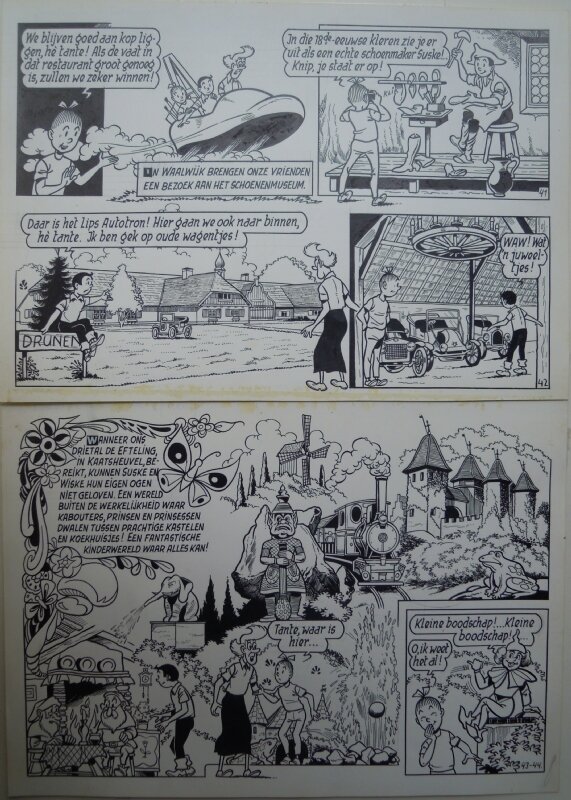 Paul Geerts, De vliegende klomp pagina 11 - Comic Strip