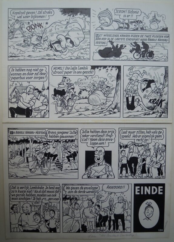 Paul Geerts, De vliegende klomp pagina 31 - Comic Strip
