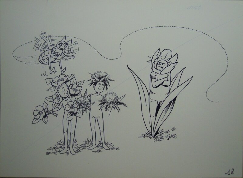 Paul Geerts, Een bij voor jou en mij - Illustration originale