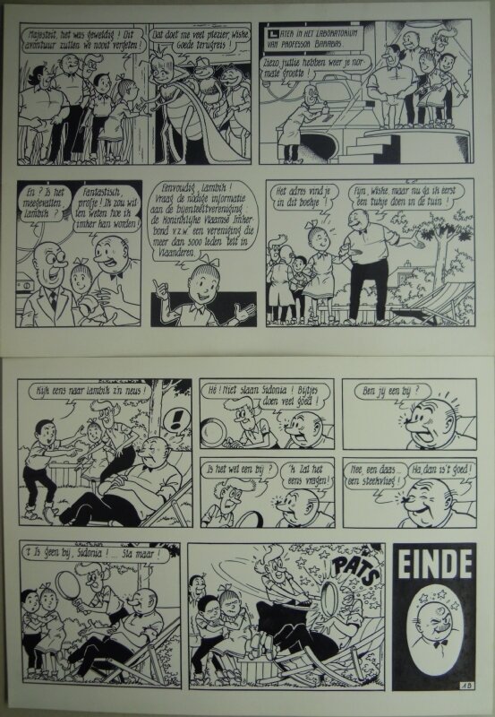 Paul Geerts, Een bij voor jou en mij - Original Illustration