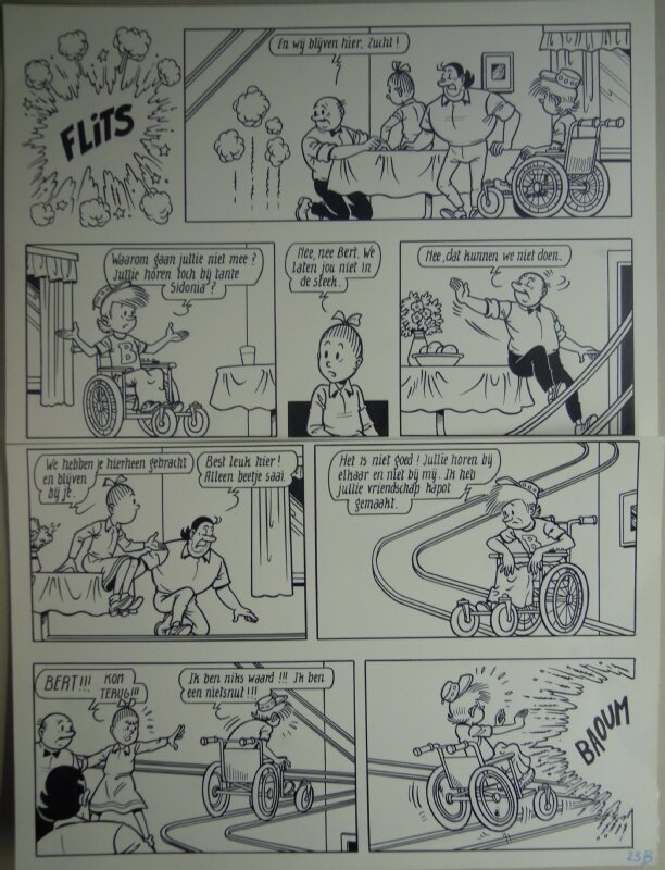Beter voor Bert by Eugeen Goossens - Original Illustration