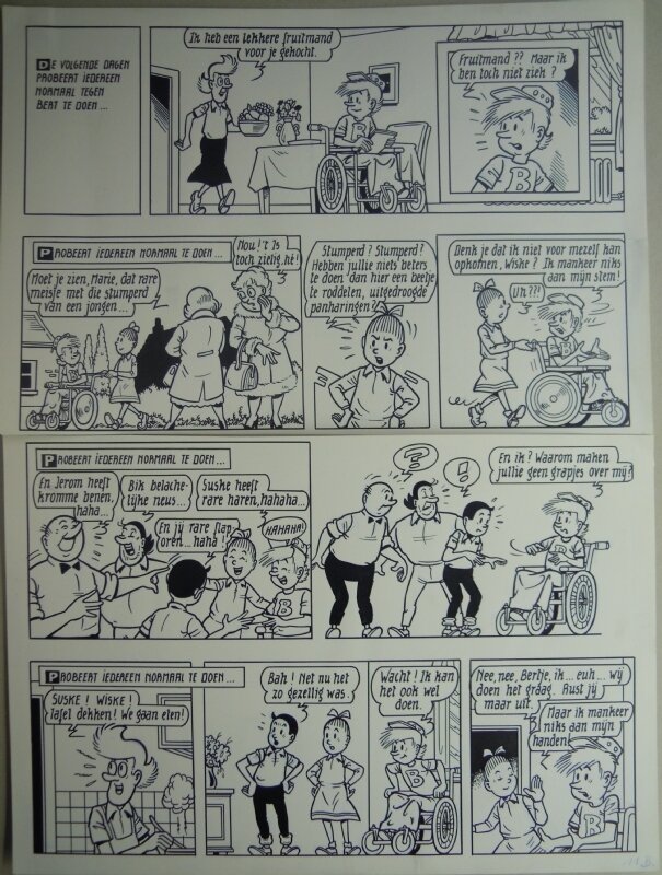 Beter voor Bert by Eugeen Goossens - Original Illustration