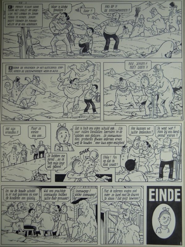 Eugeen Goossens, De tiroolse trawanten - Illustration originale