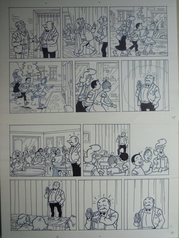 De microkomiek par Luc Morjaeu - Illustration originale