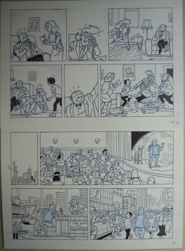 De microkomiek by Luc Morjaeu - Original Illustration