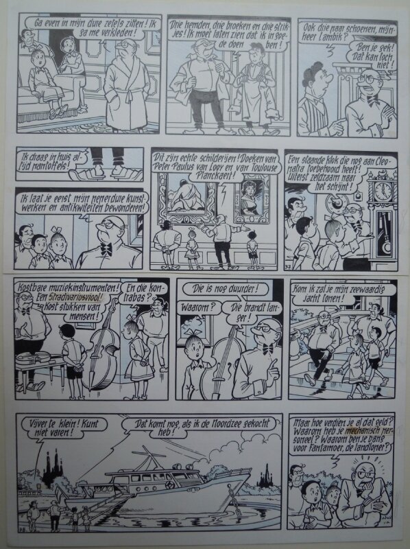 De poenscheppper by Willy Vandersteen - Comic Strip
