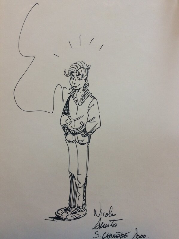 Leo Loden - Nicolas by Serge Carrère - Sketch
