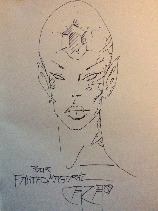 Extraterrestre by Caza - Sketch