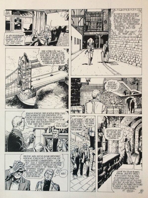 Franz, London Tower Bridge - Captain Tom - Et que ça saute ! - Comic Strip