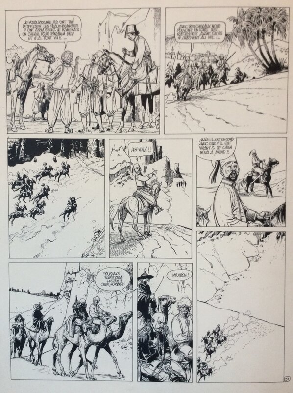Franz, Lester Cockney - Je veux retourner à Pecs - Planche originale