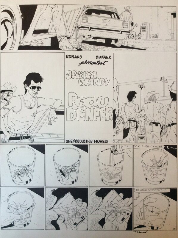 Jessica Blandy by Renaud - Comic Strip