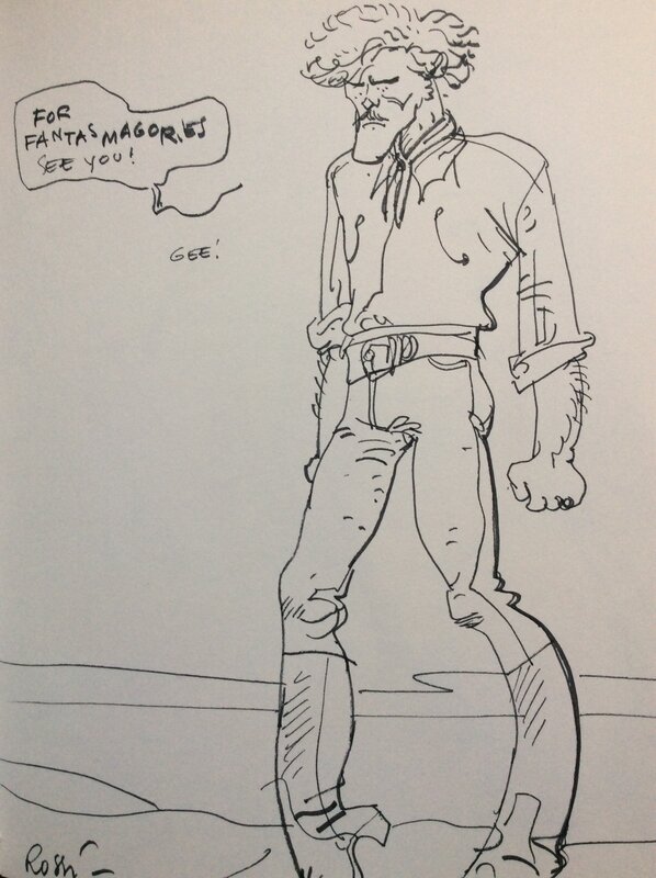Jim Cutlas by Christian Rossi - Sketch