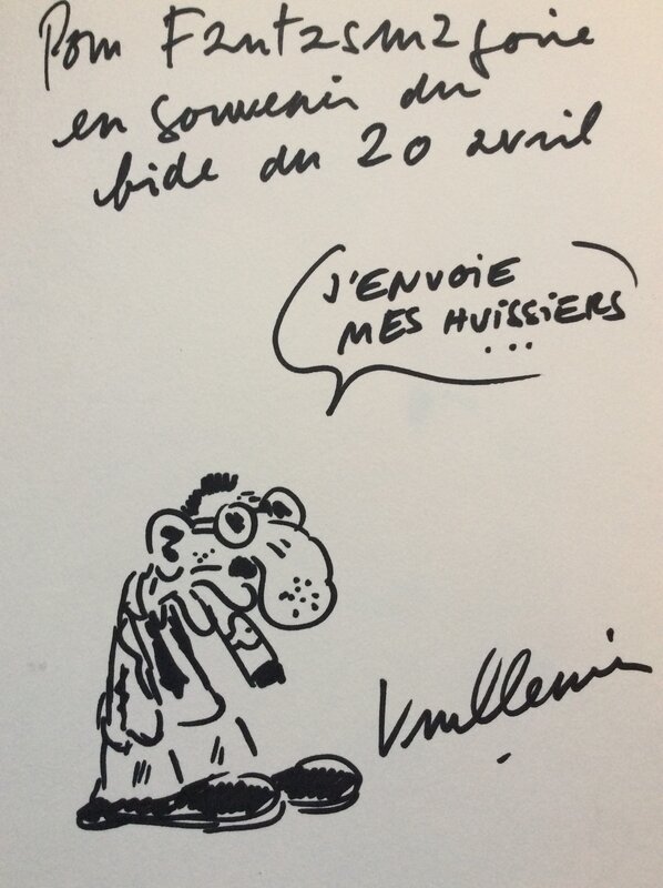 Fumeur par Philippe Vuillemin - Dédicace