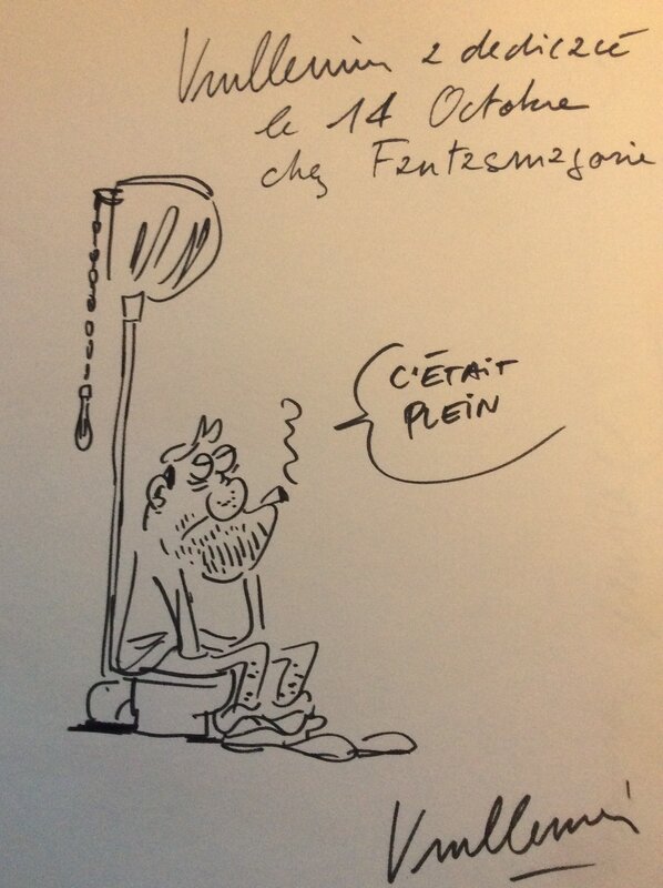 Pause by Philippe Vuillemin - Sketch