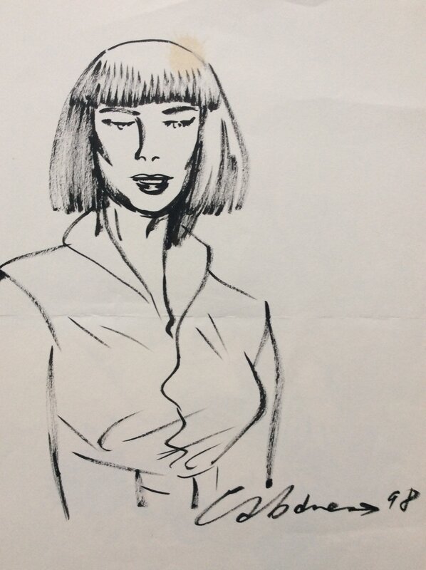 Femme by Max Cabanes - Original Illustration